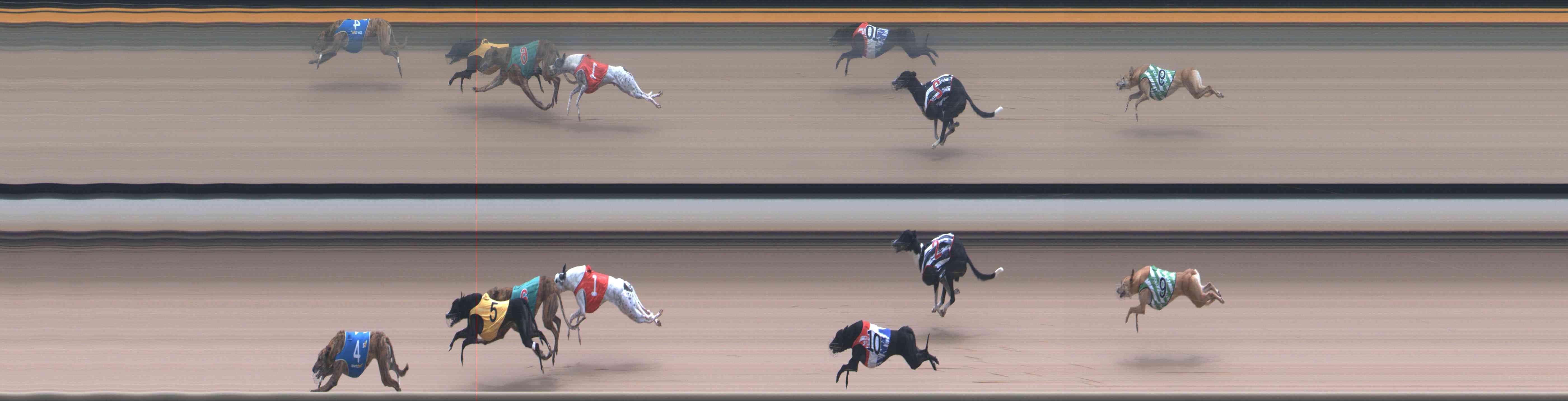 Race result finish photo